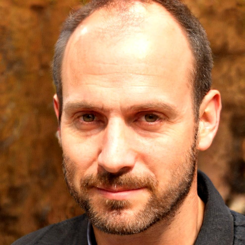 Kieran teaching mobile game development techniques